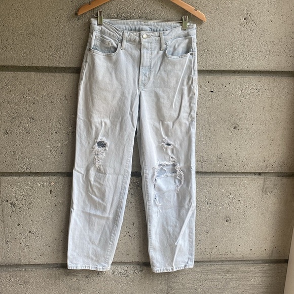 ON High waisted OG Loose Ripped Jeans - Picture 7 of 10